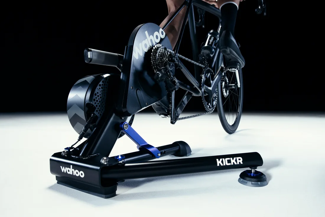 KICKR cassette and drivetrain detail