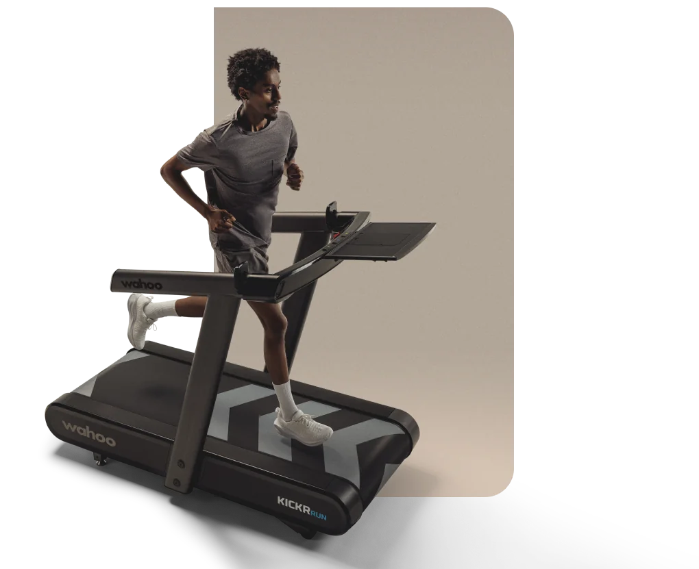 KICKR RUN smart treadmill, side view