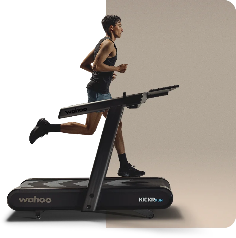 KICKR RUN smart treadmill, side view