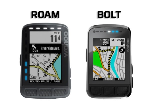 wahoo elemnt bolt blank screen